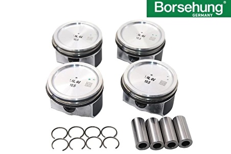 Piston Segman Std 76.51 Mm  ( 4 Adet )-Fabıa-Yetı-Jetta-Polo-Rapıd-Passat -Jetta-Leon-1.6 Lt.-Clra