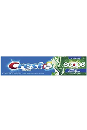 Crest Scope Outlast Tam Koruma Diş Macunu 153 g 