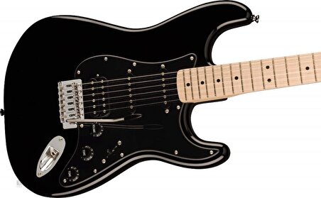 Squier Sonic Stratocaster HSS Akçaağaç Klavye Siyah Elektro Gitar