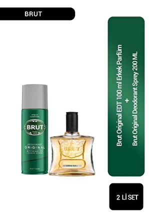 Brut Original EDT 100 ml Erkek Parfüm Seti