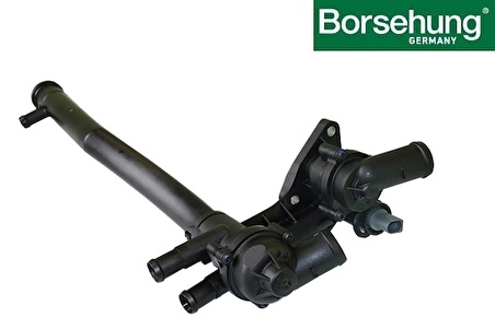 Termostat Yuvası & Borusu ( Komple ) 83C-98C-Cordoba-Fabıa-Ibıza-Jetta-Polo-Rapıd-Roomster-Toledo-1.4 Lt.-1.6 Lt.-Bud-Bts-Clra-Cfna