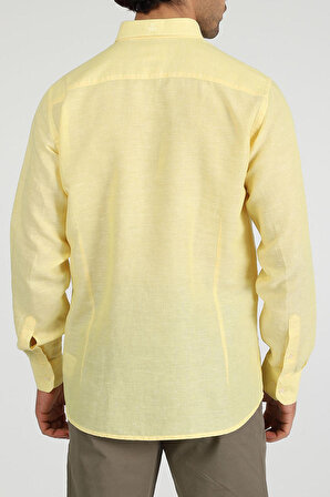 Adam Boxes Slim Fit Gömlek Neo-Epherest - Açık Sarı