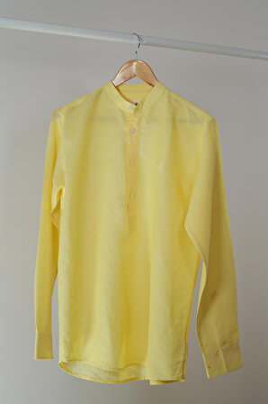 Adam Boxes Slim Fit Gömlek Neo-Tranquil - Açık Sarı