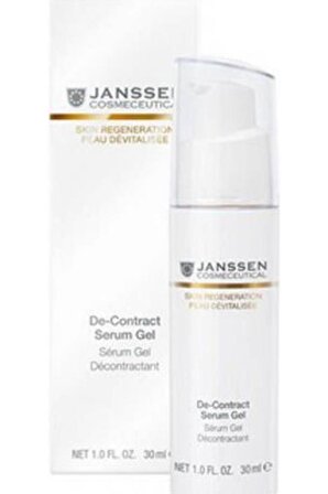 Janssen Cosmetics De-Contract Yaşlanma Karşıtı Hyalüronik Asit 30 Yaş + Gece-Gündüz Yüz ve Boyun Serumu 30 ml 