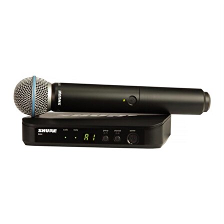 Shure BLX24E/SM58 Kablosuz Vokal Mikrofon Seti