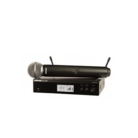 SHURE BLX24RE/SM58 EL TİPİ TELSİZ MİK.SİSTEMİ