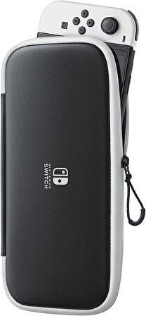Nintendo Switch OLED Çanta & Ekran Koruyucu Orijinal Lisanslı Carrying Case Screen Protector