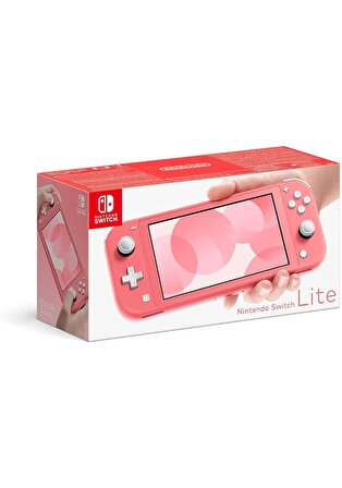 Nintendo Switch Lite Pembe Oyun Konsolu(İthalatçı Garantili)