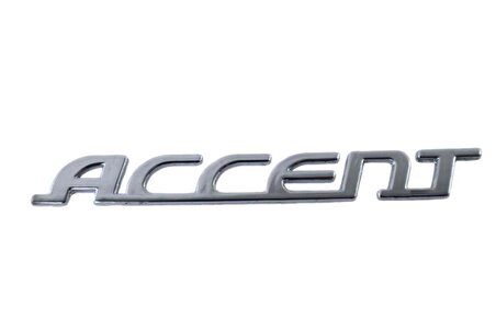 Accet Yazısı (Hyundai Accent Era Bagaj Yazısı) 2006-2010
