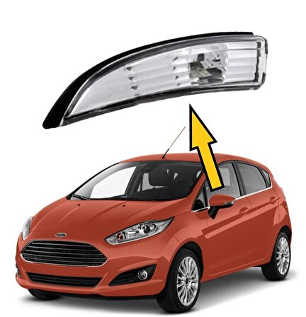 Fiesta 2009-2017 Ayna Sinyali Lambası Sol-Sürücü Tarafı