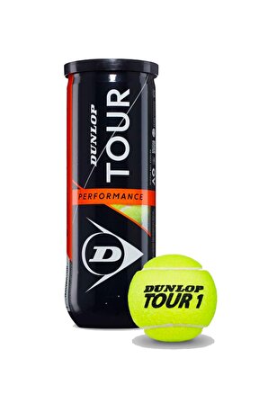 Dunlop Tour Performance 3lü Tenis Topu