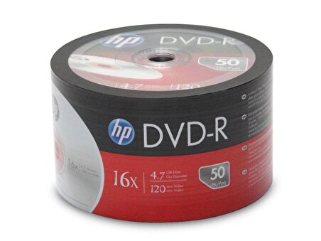 HP DVD-R 16X 120DK.4,7GB 50LI SPINDLE (DME00070-3)