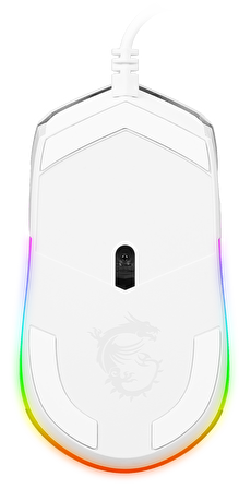  Msi GG Clutch GM11 White Gaming Mouse 5.000 Dpi Optik RGB Led Oyuncu Faresi Beyaz