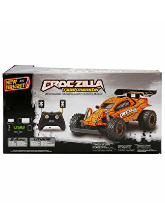 New Bright 1:16 Croc-Zilla Uzaktan Kumandalı Araba Mavi