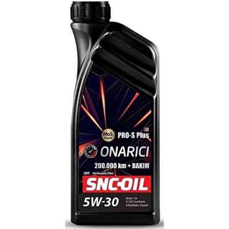 Snc Oil 200.000 Km+ Bakım Pro-S Plus XL Onarıcı 5W-30 1 Litre Motor Yağı