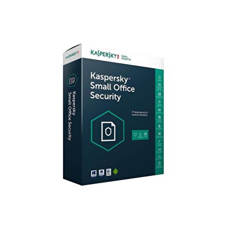 Kaspersky SMALL OFFICE Security 1 Server +10 User,  3 YIL, Kutulu Ürün