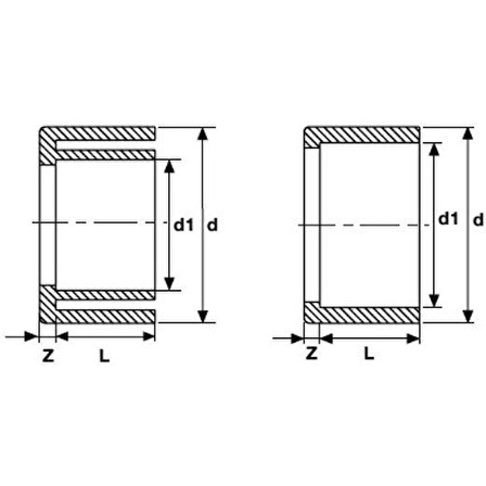 PVC YAPIŞTIRMA MUFLU REDÜKSİYON (Ø 40 X 32 ) ( 5 ADET )