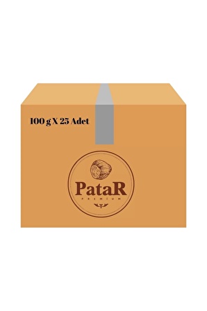 Patar Çifte Kavrulmuş İç Fındık 100 gr X 50 Adet