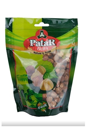 Patar Naturel İç Fındık 250 gr x 2 Paket