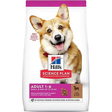 Hill's Small Mini Kuzulu Pirinçli Yetişkin Köpek Maması 1.5 Kg