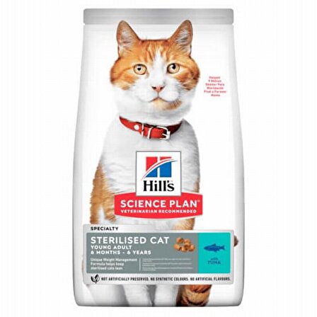 Hill's Young Sterilised Ton Balıklı Kedi Maması 1,5