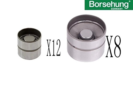 Subap Fincanı ( Emme & Egzoz Set 20 Adet )-Passat -A4-A6-Superb-Golf-Bora-Octavıa-1.8 Lt.-1.8T-20-Valf
