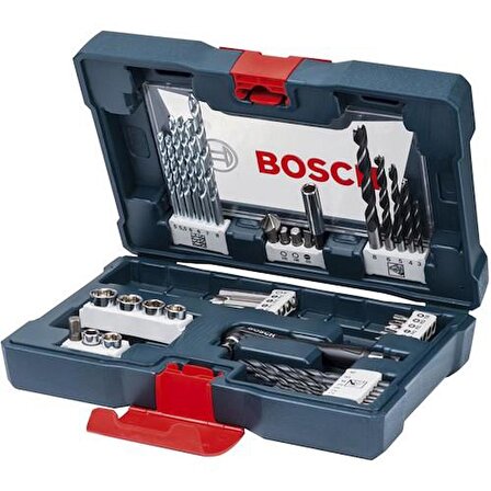 Bosch GSB 550 Mavi Matkap + X-Line 41 Parça Seti