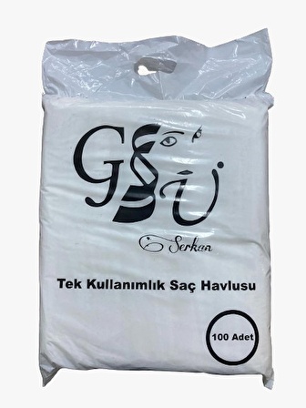 Saç Havlusu 100 Adet 80x110 Cm