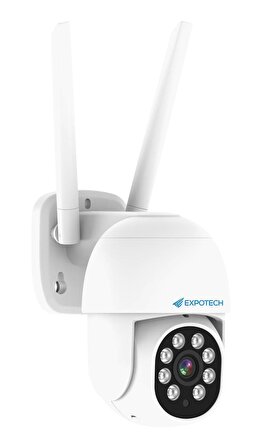 EXPOTECH EX-PT8020W 2 Megapiksel Wifi Ip PT Kamera TUYA Akıllı Uygulama