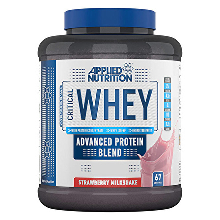 Applied Nutrition Critical Whey Protein 2000 Gr - STRAWBERRY MILKSHAKE