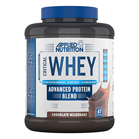 Applied Nutrition Critical Whey Protein 2000 Gr - STRAWBERRY MILKSHAKE