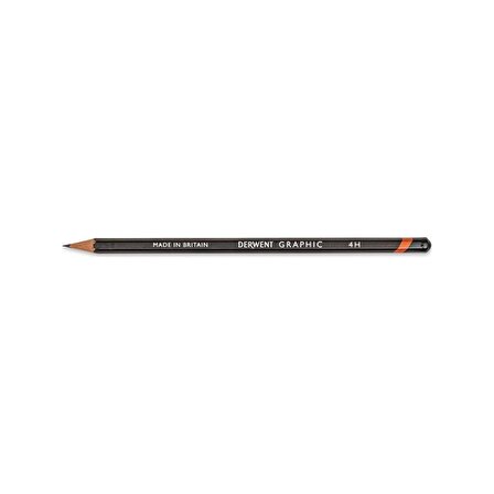 Derwent Graphic Pencil Dereceli Grafik Kalemi 4H