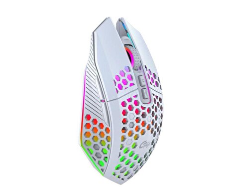 Kablosuz Oyuncu Mouse Rgb LED 2.4G 8 Buton 1600DPİ Şarj Edilebilir
