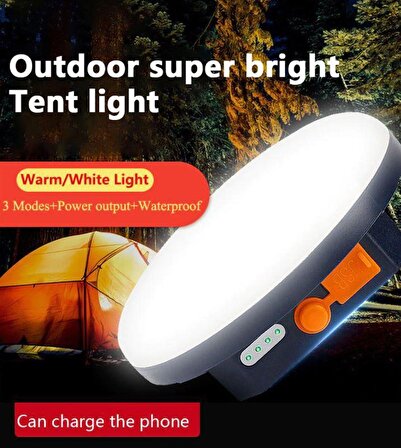 6600mAh LED Şarj Edilebilir Fener Gece Lambası