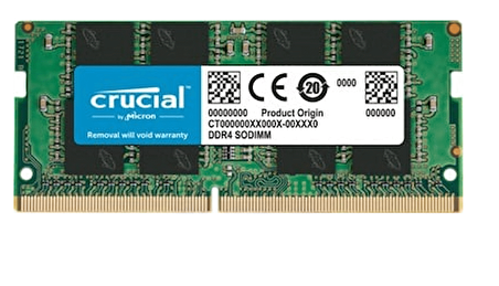 Crucial CT8G4SFRA32A 8GB 3200MHz CL22 DDR4 Dizüstü Bilgisayar Bellek