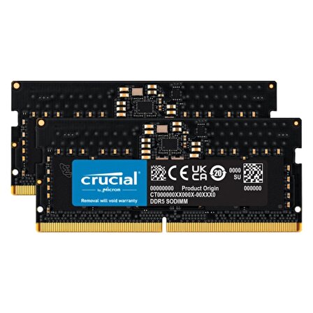 Crucial 16GB (2x8GB) 4800MHz DDR5 CT2K8G48C40S5