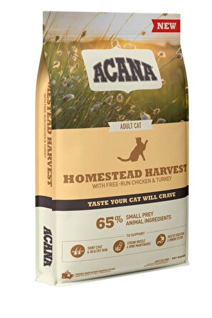 Acana Homestead Harvest Yetişkin Kedi Maması 1,8kg