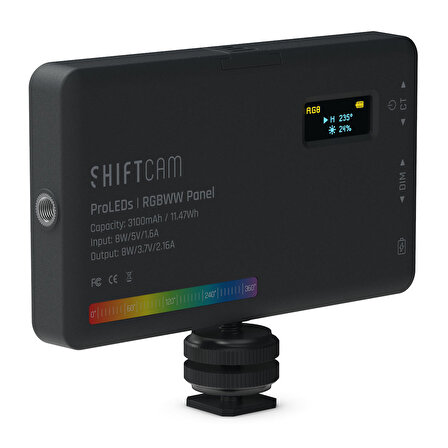 ShiftCam ProLED RGB Selfie Çekim Işığı