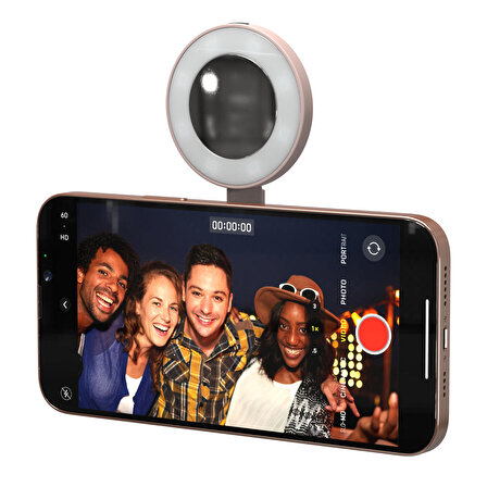 ShiftCam SnapLight Toz Pembe Magsafe Selfie Işığı
