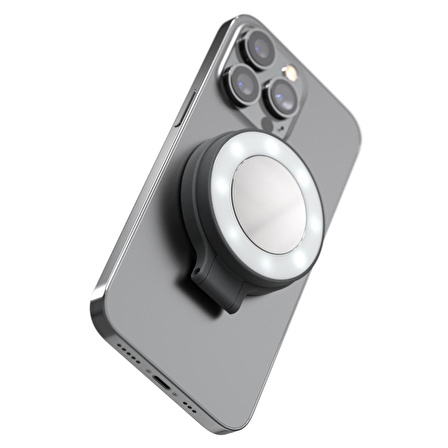 ShiftCam SnapLight Siyah Magsafe Selfie Işığı