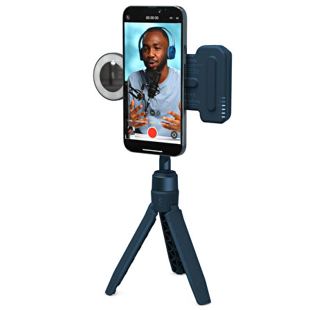 ShiftCam SnapGrip Mavi Magsafe Powerbank Özellikli Fotoğraf Video Çekim Seti