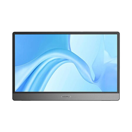 Koorui 15.6" 15B1 60Hz 5ms IPS FHD (Type-C, Mini HDMI) Taşınabilir Monitör