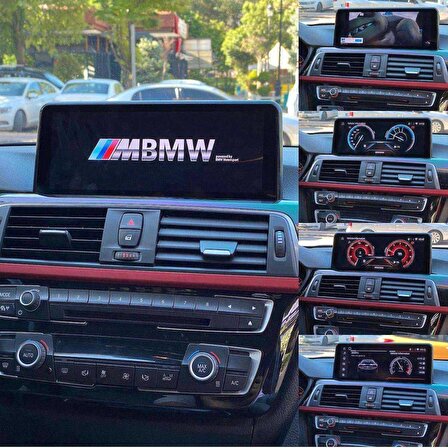 BMW F30 Anroid NBT 4 Ram 64 Hafıza Samsung İşlemci Kablosuz CarPlay 8.8 İnç