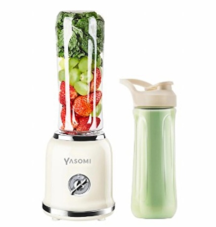 Yasomi Bl019 Retro Smoothie Blender Bej ( Türkiye Garantili )