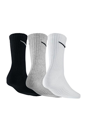 Sx4508-965 3ppk Value Cotton 3lü Karışık Spor Çorap