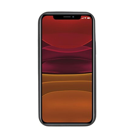 Apple iPhone 12 Pro Capri Sarı Deri Arka Telefon Kılıfı