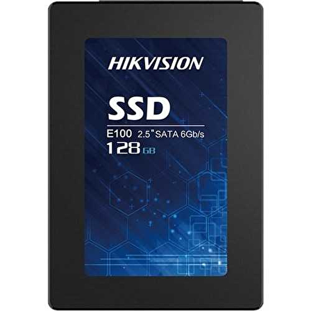 Hikvision E100 2.5 İnç 128 GB Sata 430 MB/s 550 MB/s SSD 