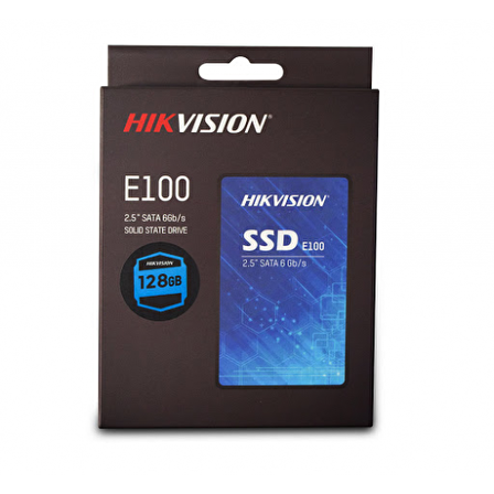 Hikvision E100 2.5 İnç 128 GB Sata 430 MB/s 550 MB/s SSD 