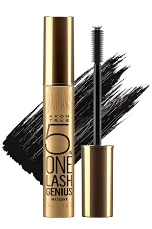 True Lash Genius 5 Etkili Maskara 10 Ml. Black