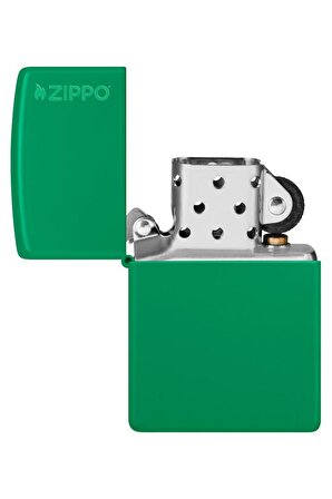 Zippo Çakmak 48629ZL-103376 48629 Grass Green Zippo Logo